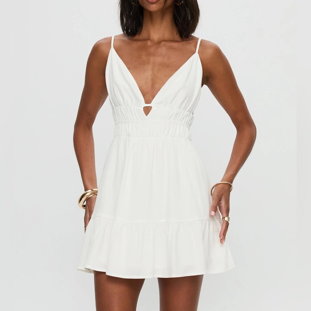 Princess Polly Elpida Mini Dress White